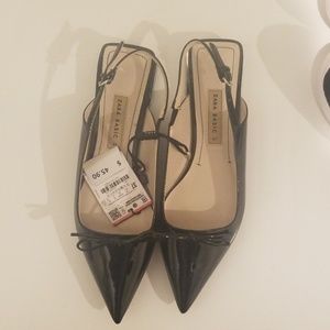 Zara flat shoes